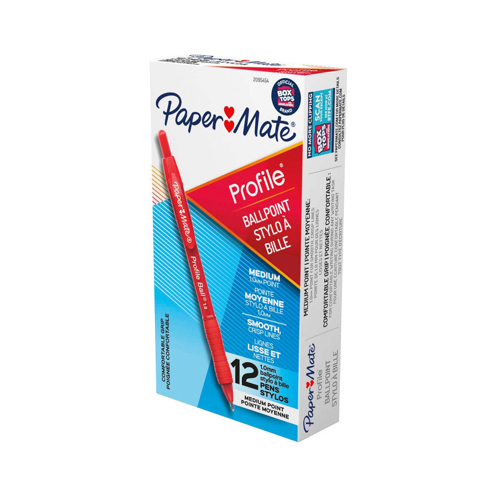 Papierprofil einverrückter Stift 1,0 mm 12 pcs