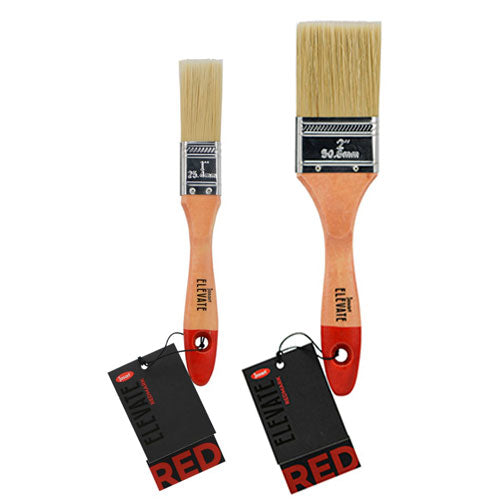 Jasart Elevate Redmark Hog/Nylon Flat Paint Brush