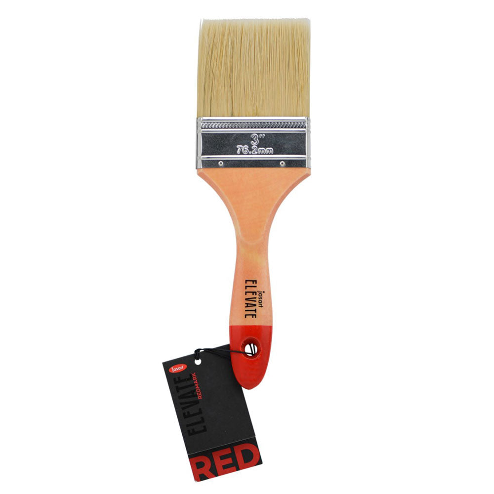 Jasart Elevez Redmark Hog / Nylon Plat Paint Brush