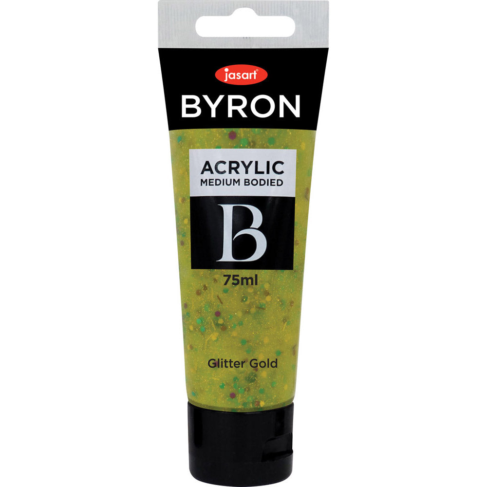 Jasart Byron Glitter Acrylic Paint 75mL