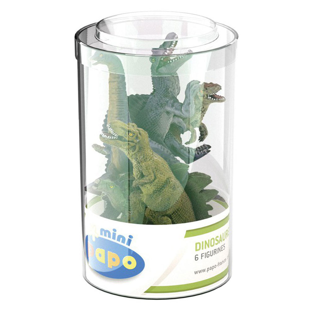 Papo Mini Plus Figurine di dinosauro 6pcs