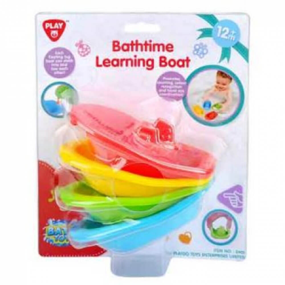 Bathtime Learning Boats (4pcs)