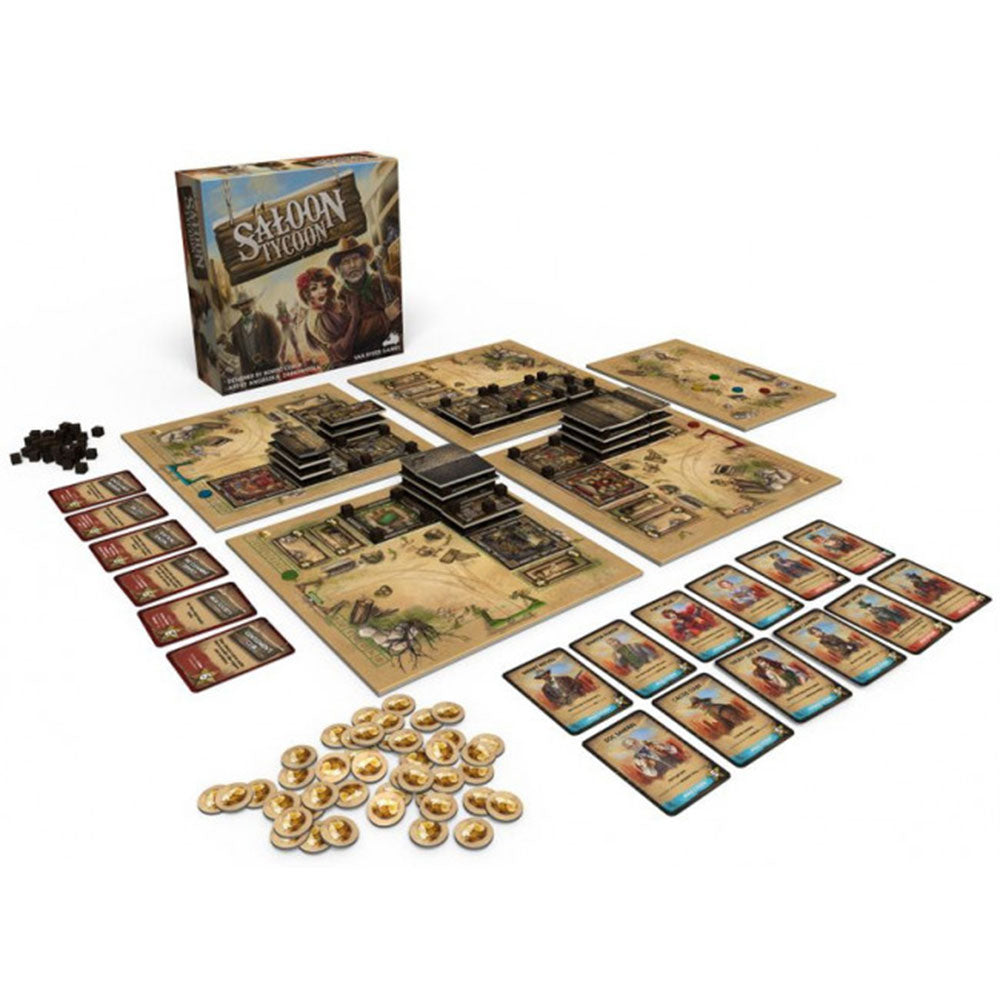 Saloon Tycoon 2nd Edition Board Game