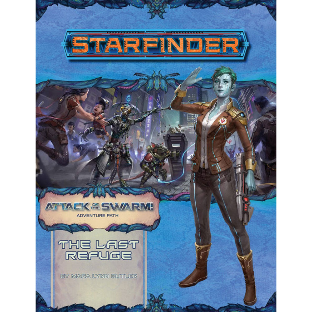 Ataque de Starfinder del RPG en el enjambre