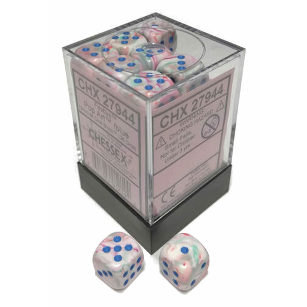 Festlig Chessex 12mm D6 terningblok