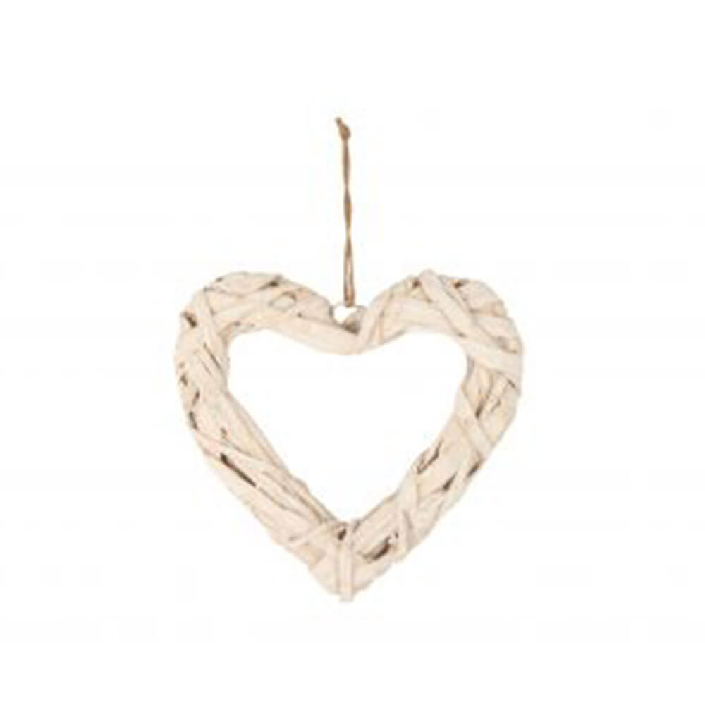 Duke owinięty Rattan Heart Wall Decoration