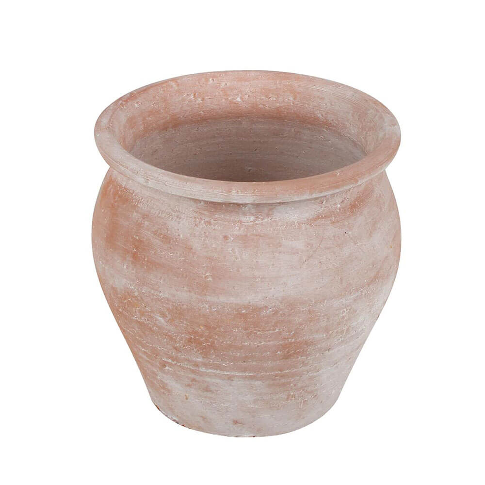 Reeee gewassen terracotta pot 25 cm