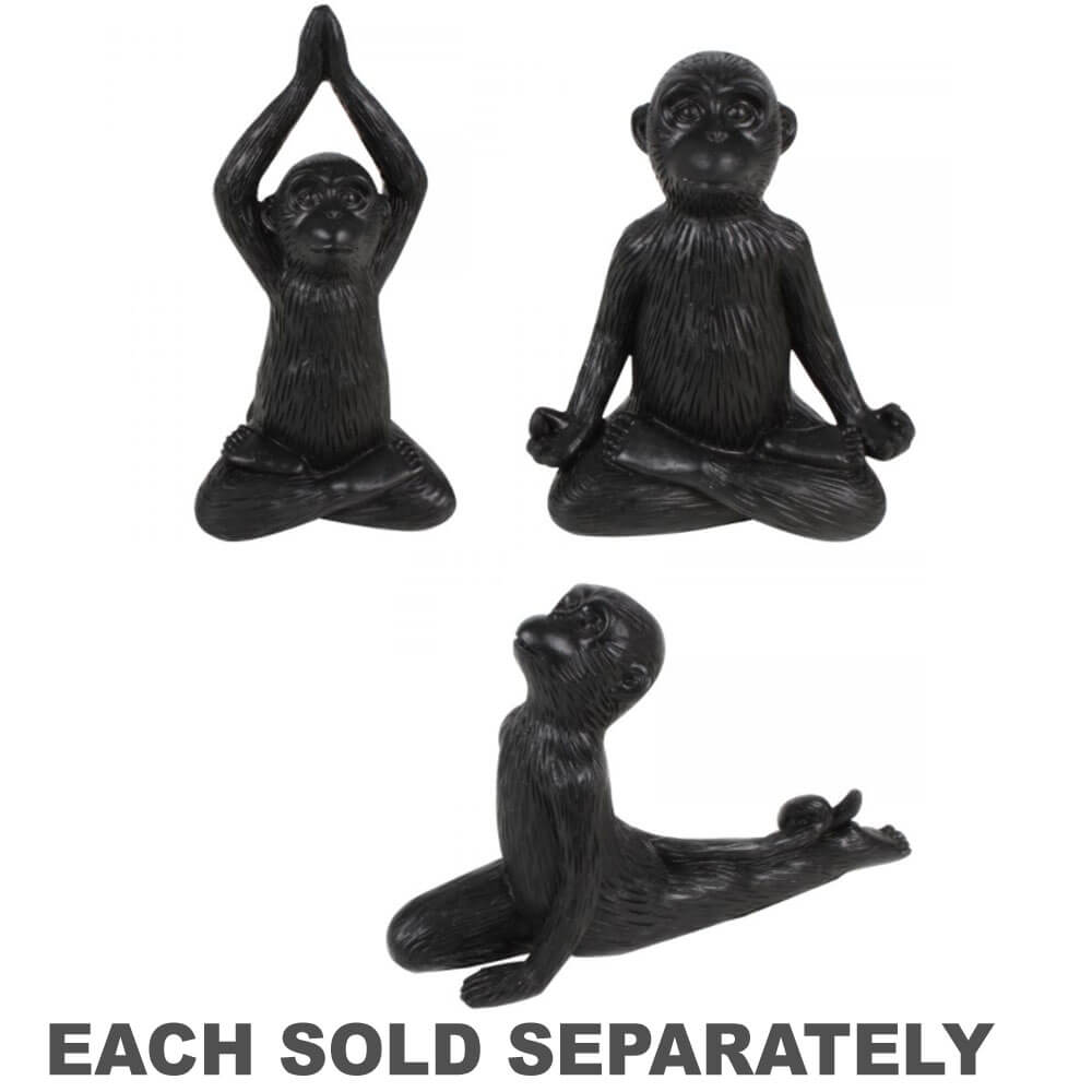 Karma Yoga Monkey Figurine