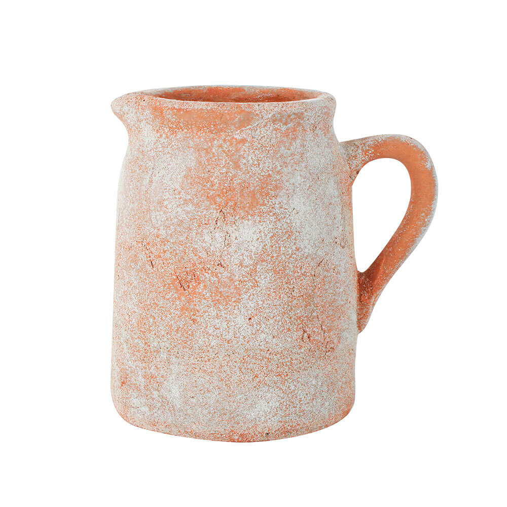 Vaso jug da piatto di terracotta noor