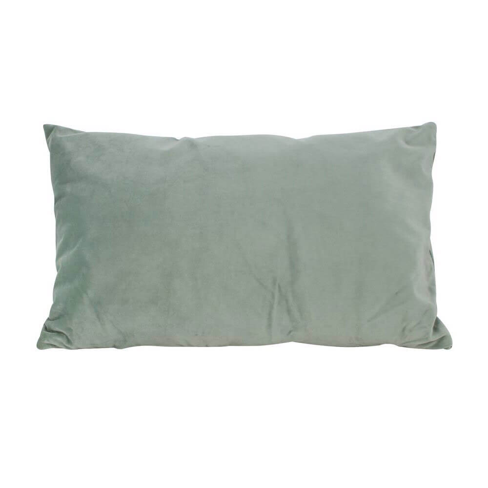 Coussin de velours stella avec remplissage (50x30 cm)