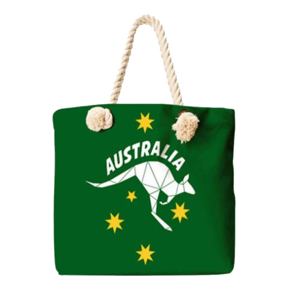 Green and Gold Beach Bag (50x42x15cm)