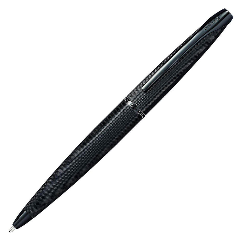 ATX Brushed Black Etched Diamond Pen