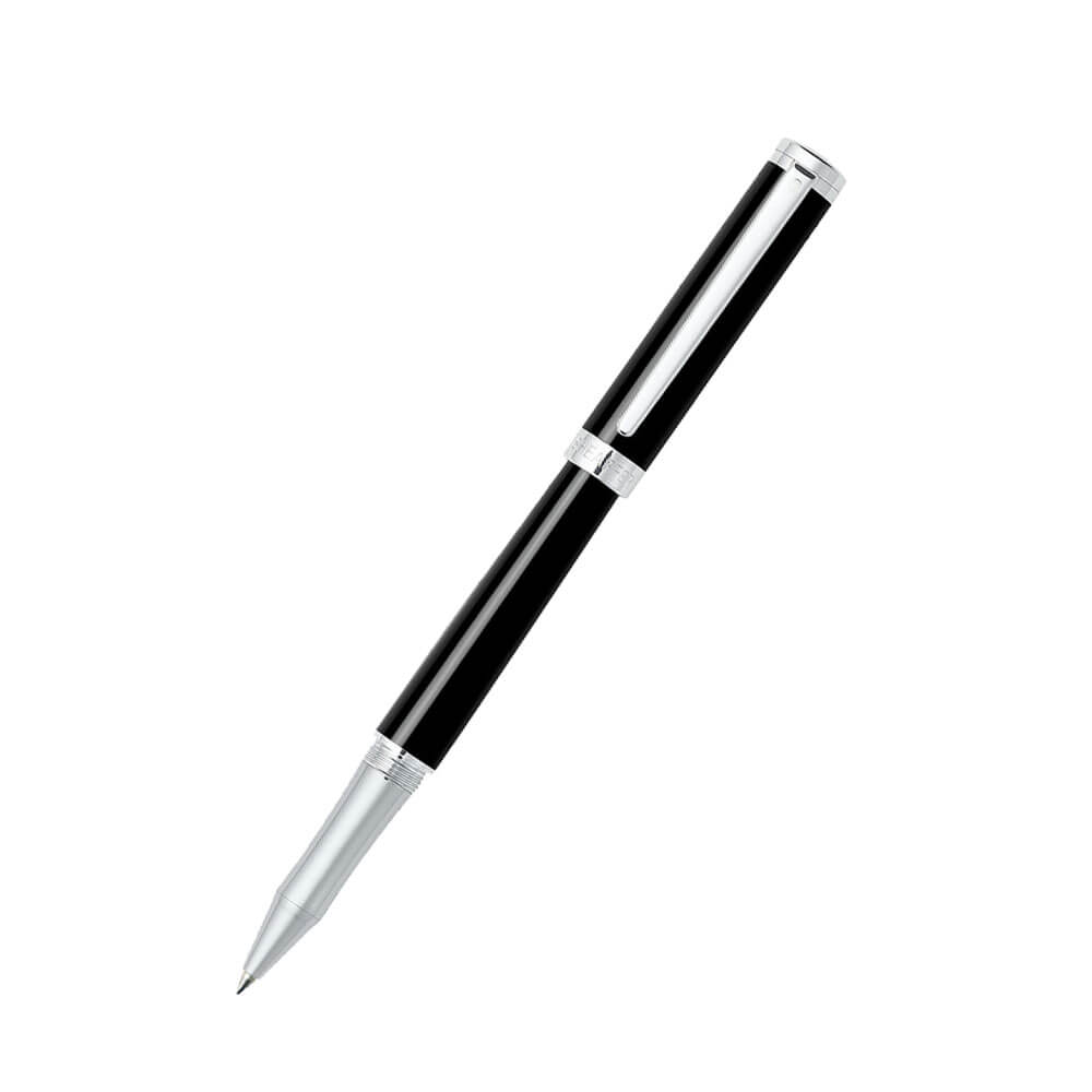 Intensiteit onyx/chroom vergulde pen