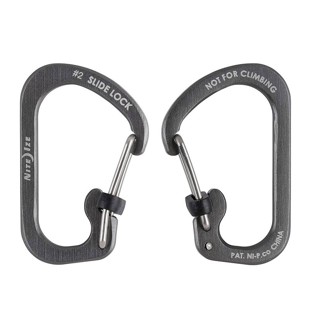 SlideLock Carabiner Aluminum