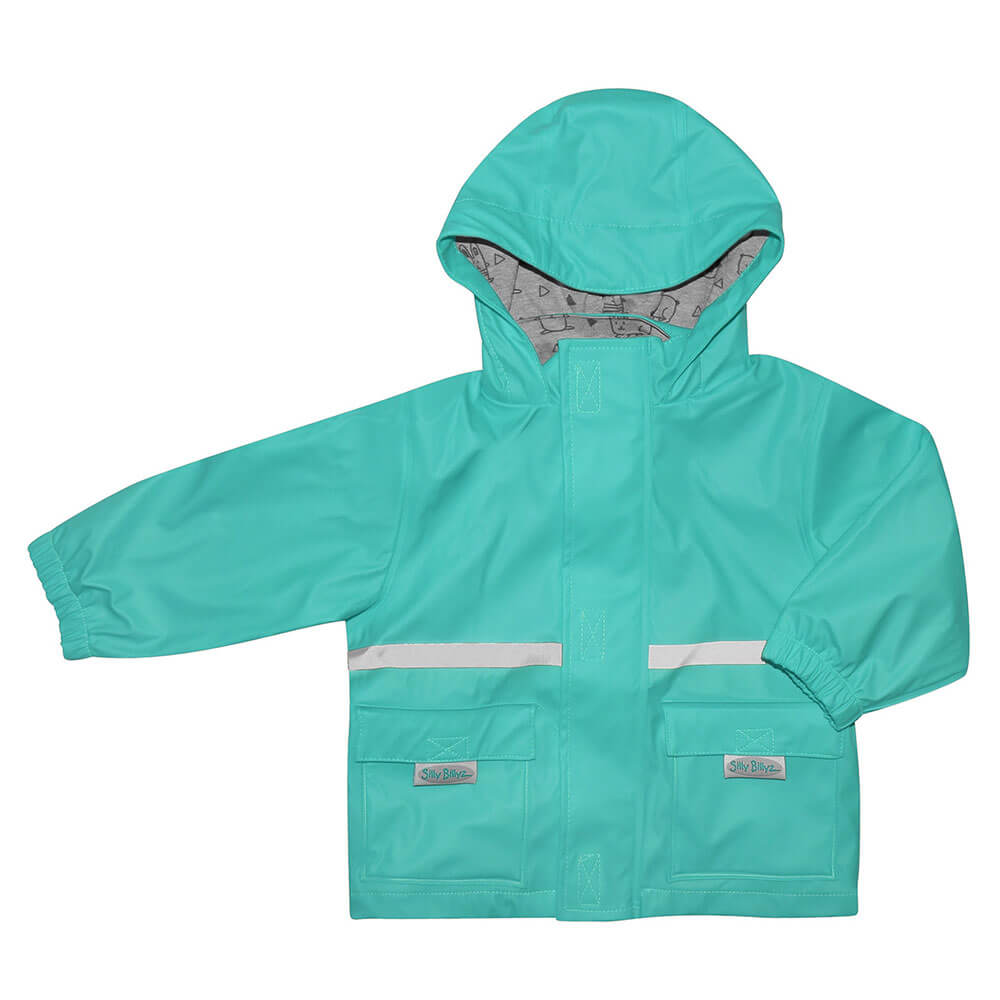 Veste imperméable idiote Billyz (aqua)