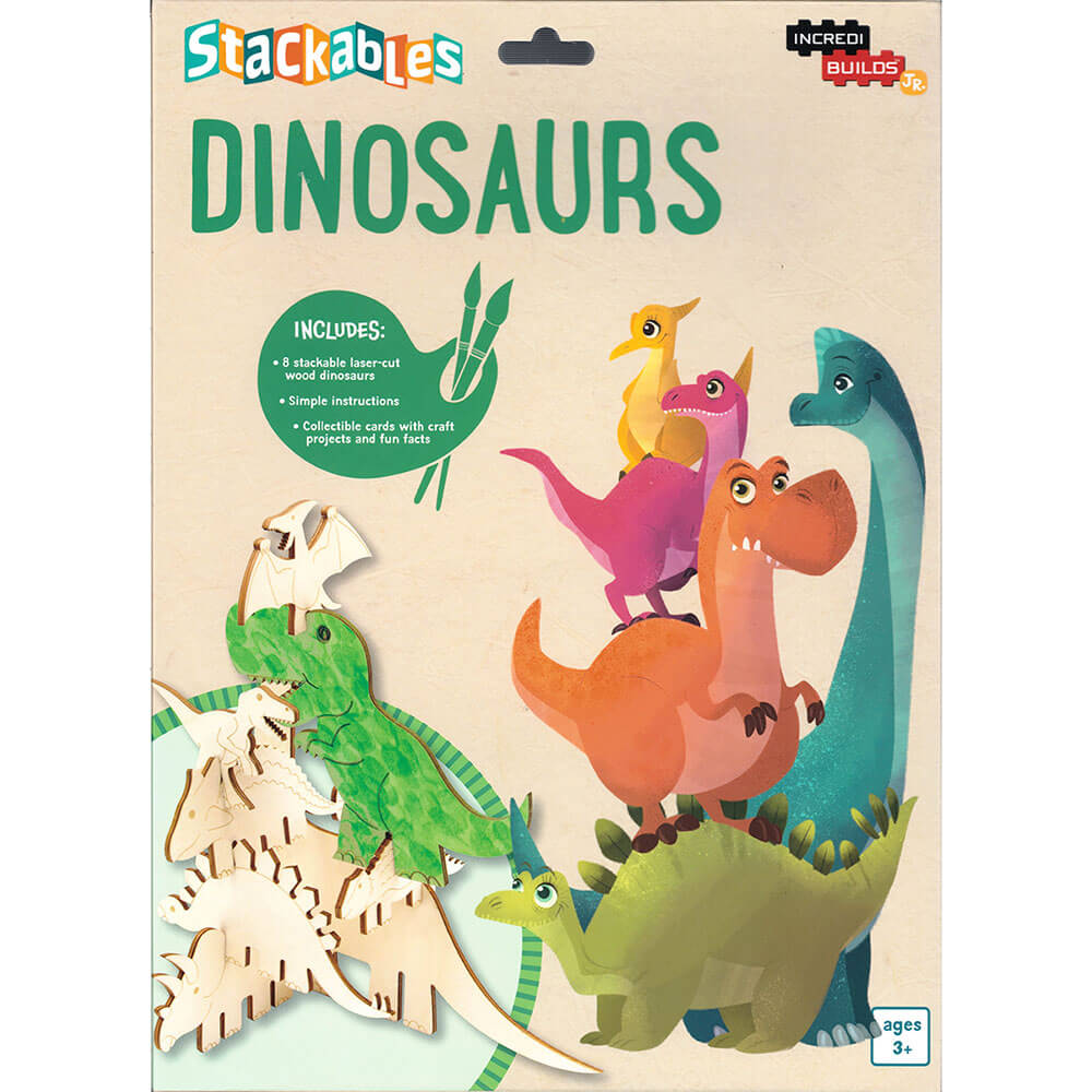 IncrediBuilds Jr.:Stackables Dinosaurs