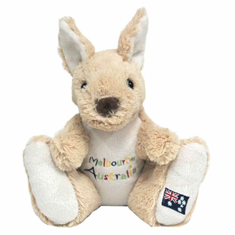 20cm Kangaroo Plush w/ Embroidery