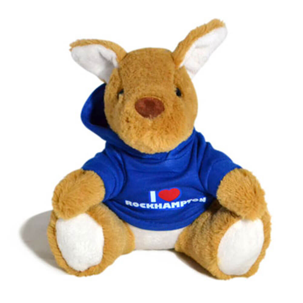 Kangaroo de 18 cm com moletom