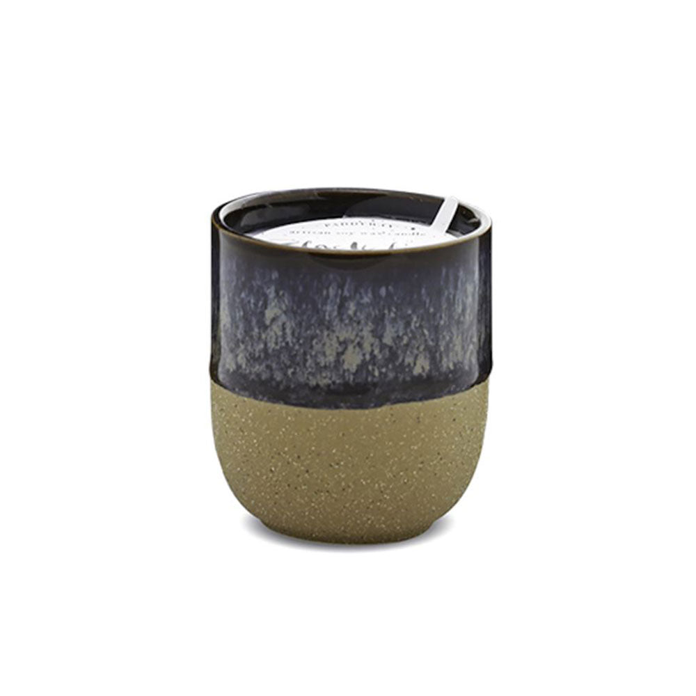 Kin Black Fig & Rose Candle in Keramik (schwarz)