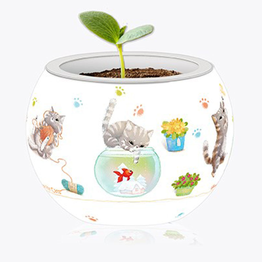 Pintoo Flowerpot 3Dジグソーパズル80pcs