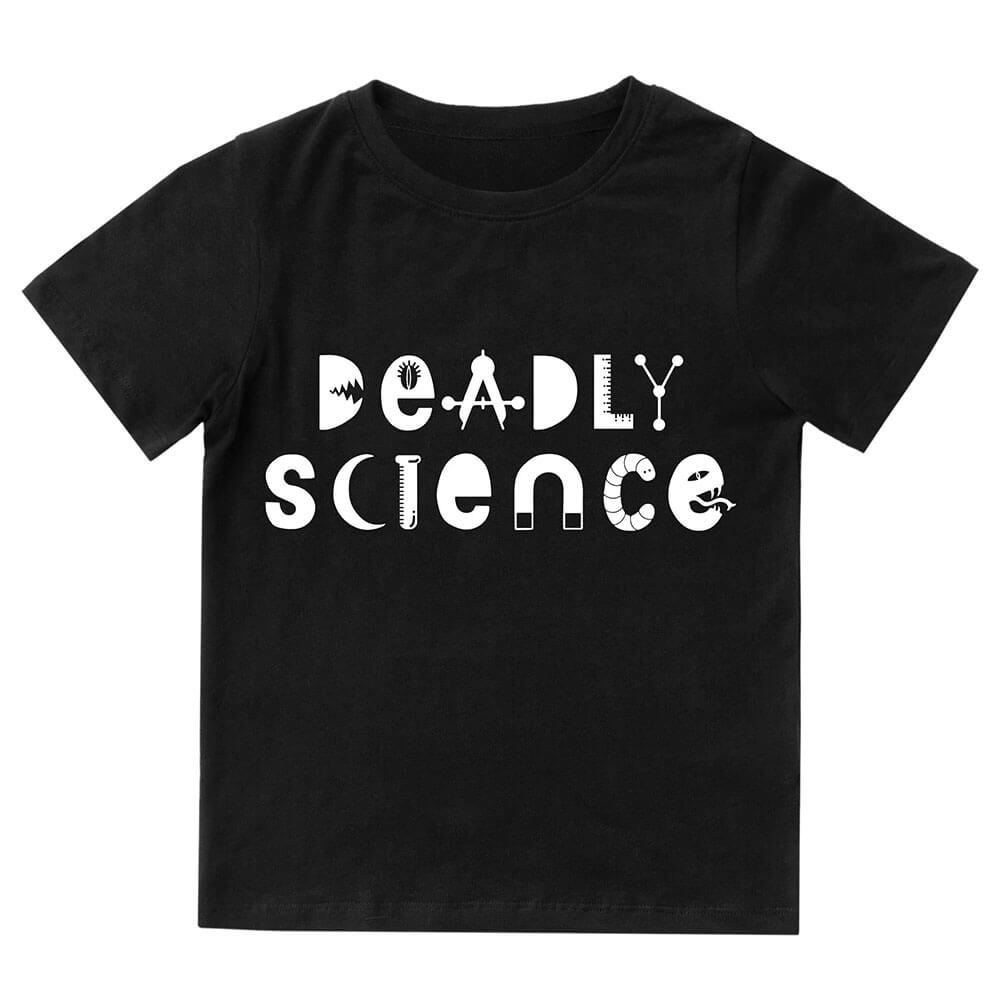 Camisa de niño de ciencias mortal