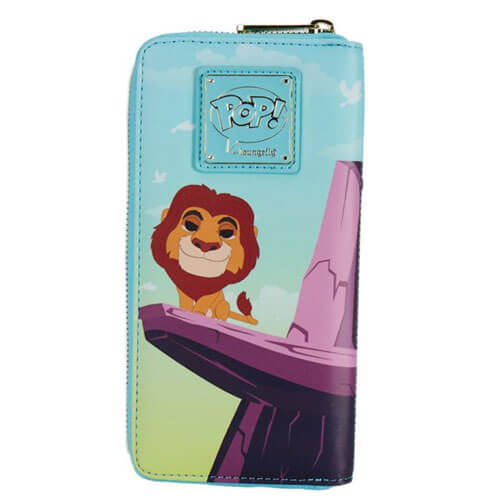 The Lion King Pride Rock Zip Purse