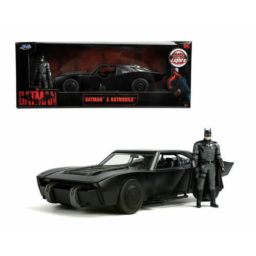 Batmobile with Batman 1:18 Scale Hollywood Ride w/ Light