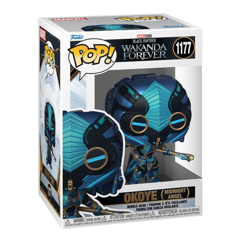 Black Panther Wakanda Forever Okoye Midnight Angel Pop! Vnyl