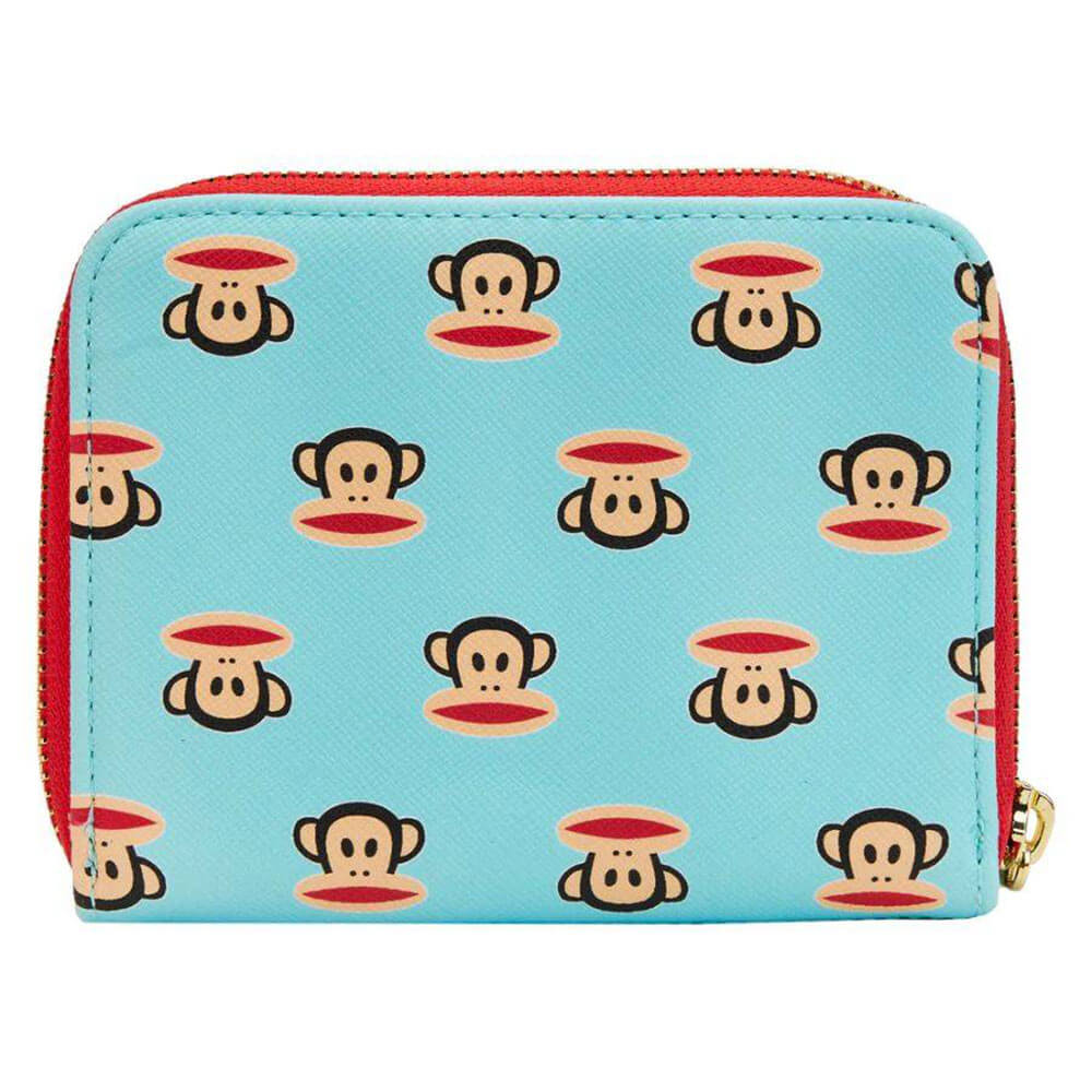 Paul Frank Julius Head All-Over-Print Zip Around Purse