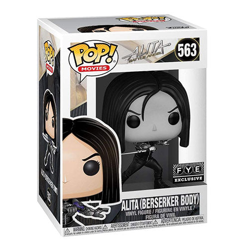 Alita Battle Angel Alita Berserker Body Black & White US Pop