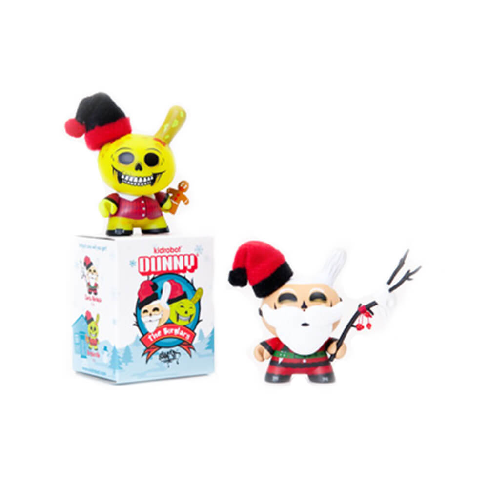 Dunny 3" Santa Barbaja and Burglarcito Blind Box