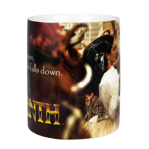 Labyrinth World Falls Down Mug