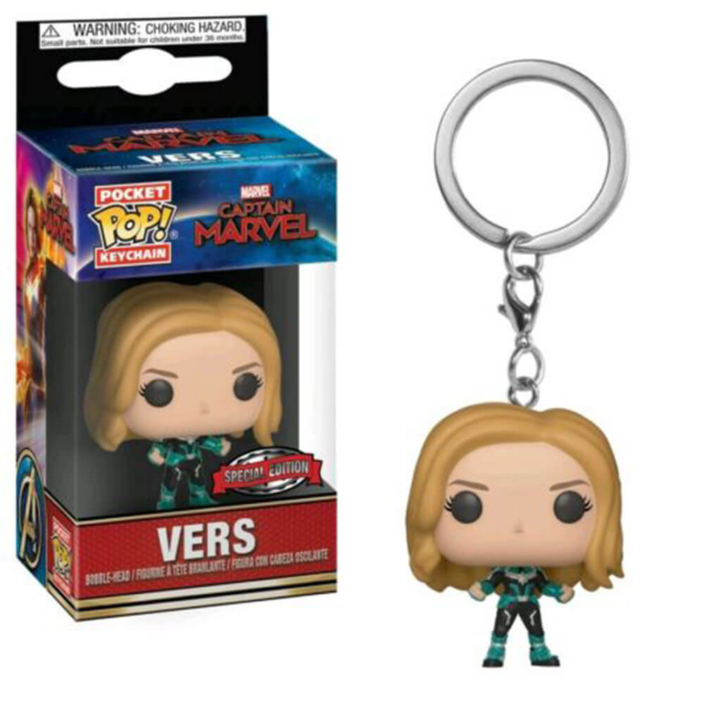 Captain Marvel Vers US Exclusive Pop! Keychain