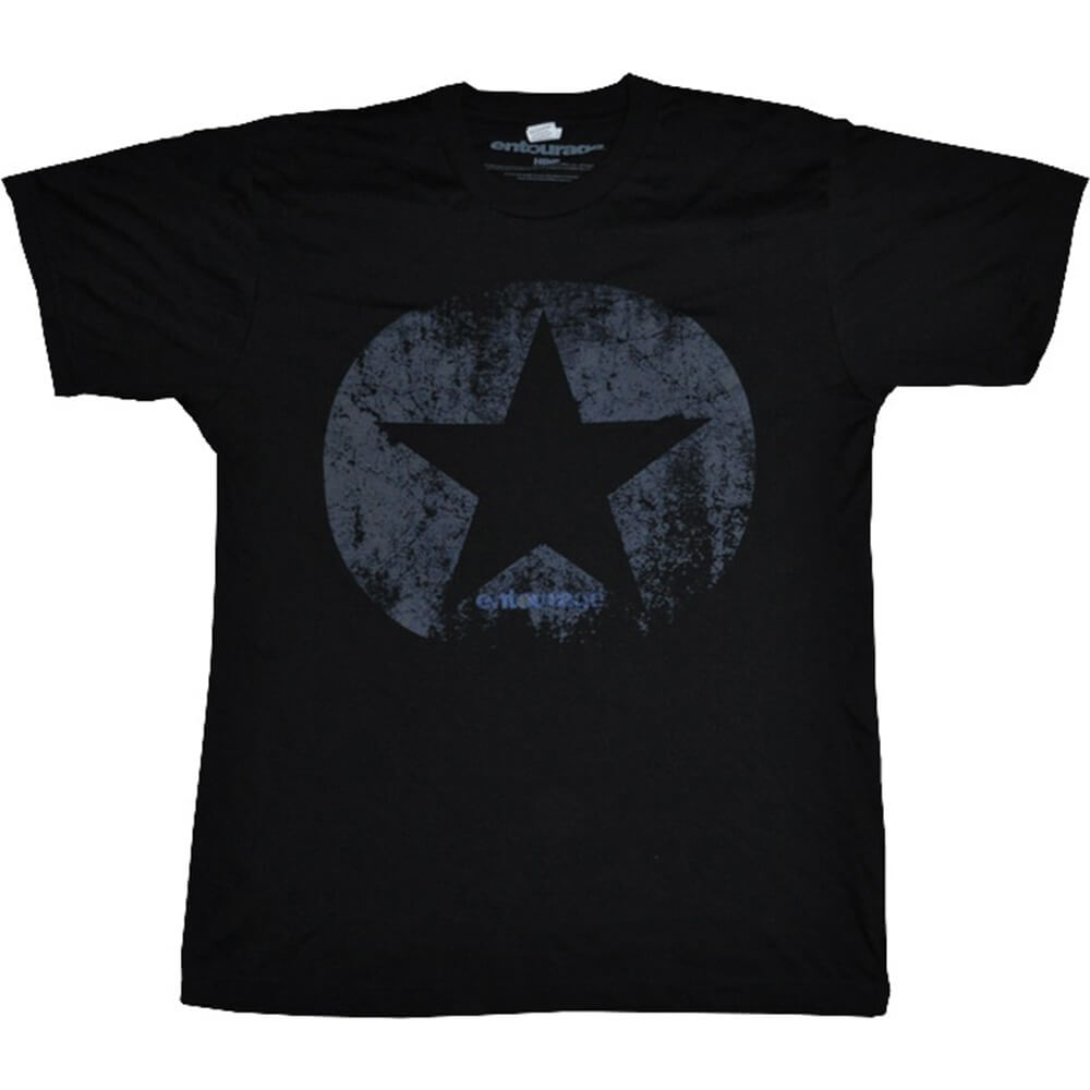 Entourage Star Black Blend T-shirt masculin