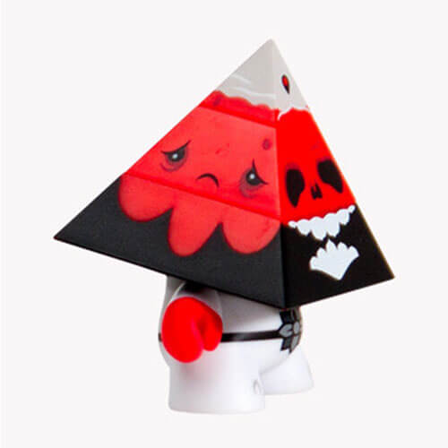 Dunny 3" Pyramidun Red Dunny Vinyl