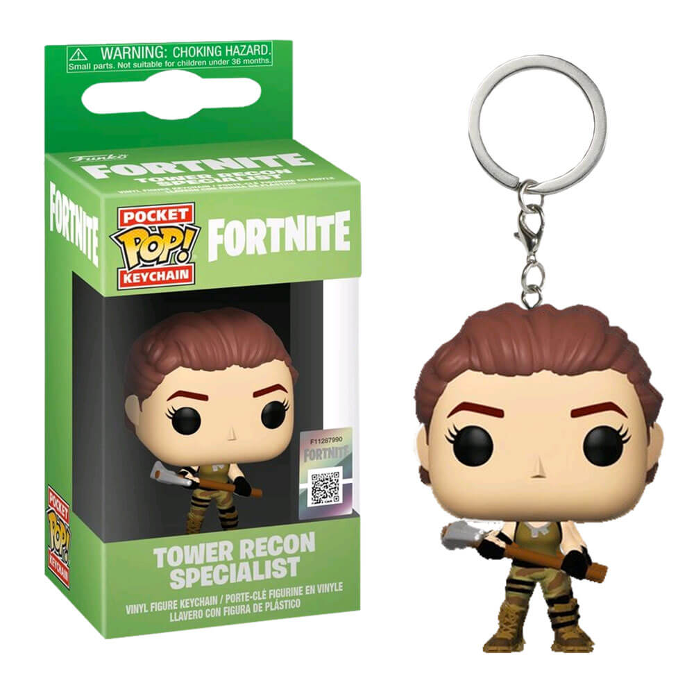 Fortnite Tower Recon Specialist Pocket Pop! Keychain