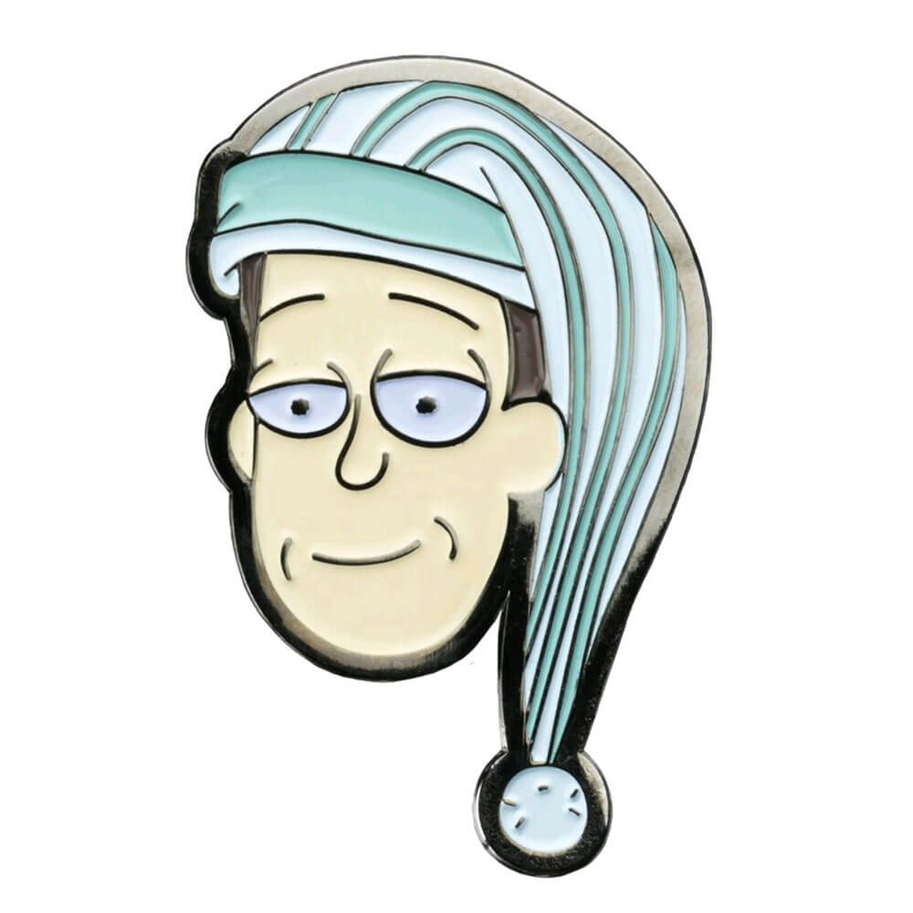 Rick and Morty Sleepy Garry Enamel Pin