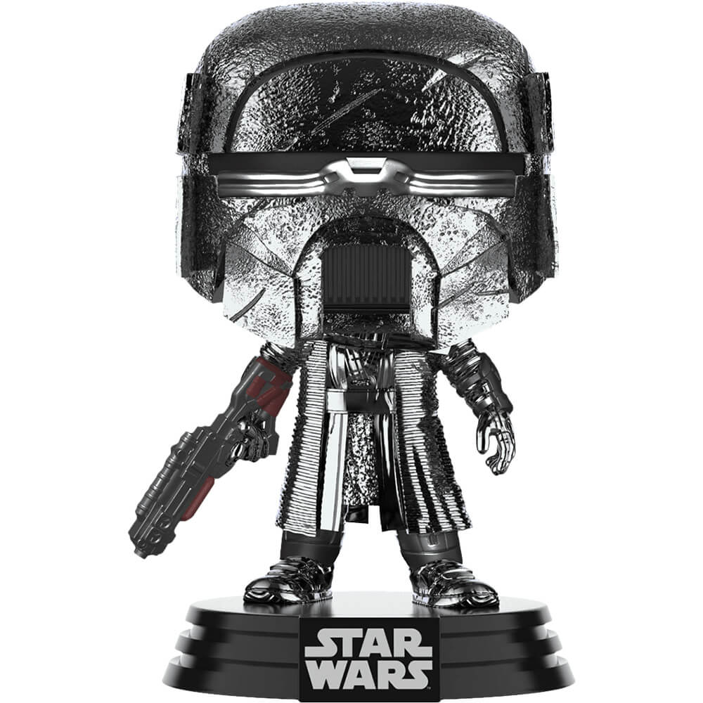 SW Knight Ren Blaster Ep IX Rise Skywalker Hematite Chm Pop!