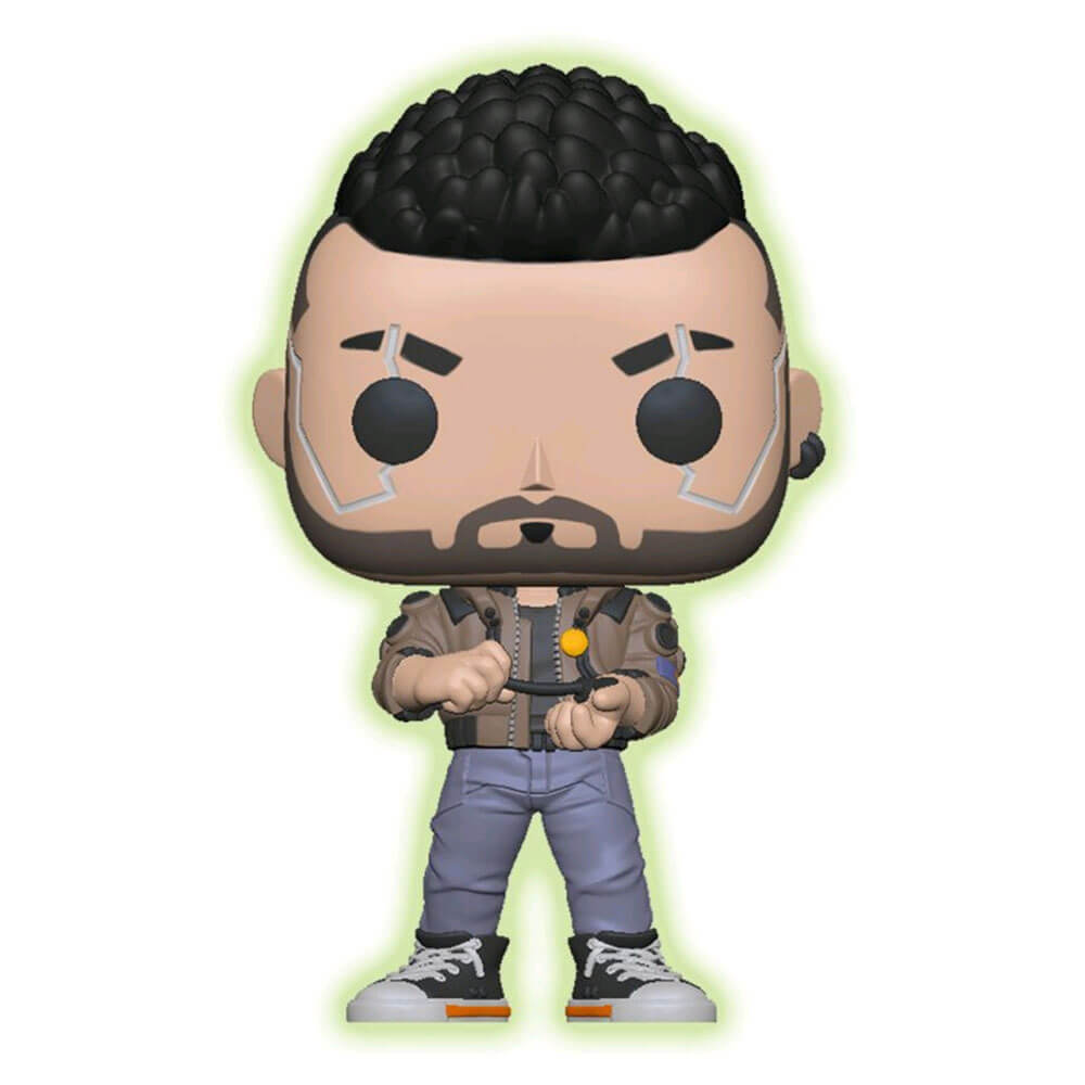 Cyberpunk 2077 V-Male Glow US Exclusive Pop! Vinyl