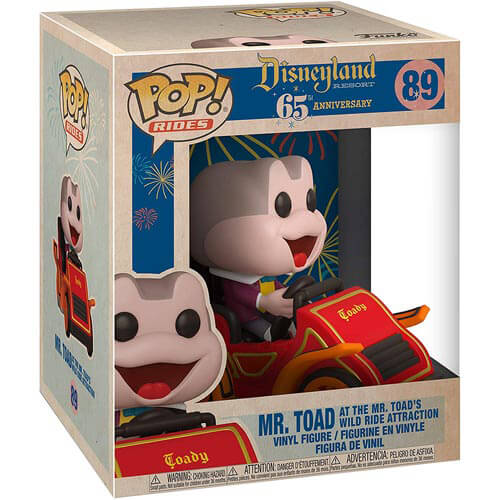 Disneyland 65th Mr Toad in Car Pop! Ride