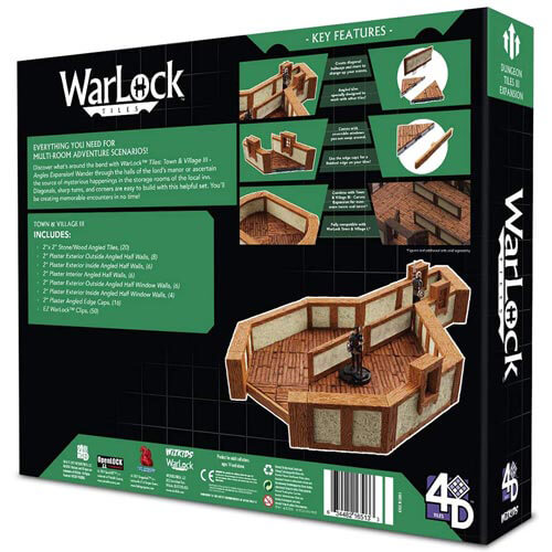 WarLock Tiles Town & Village 3 Angles