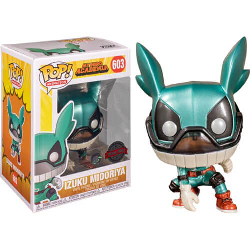 My Hero Academia Deku with Helmet Metallic US Pop! Vinyl