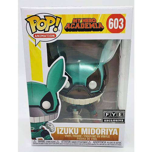 My Hero Academia Deku with Helmet Metallic US Pop! Vinyl