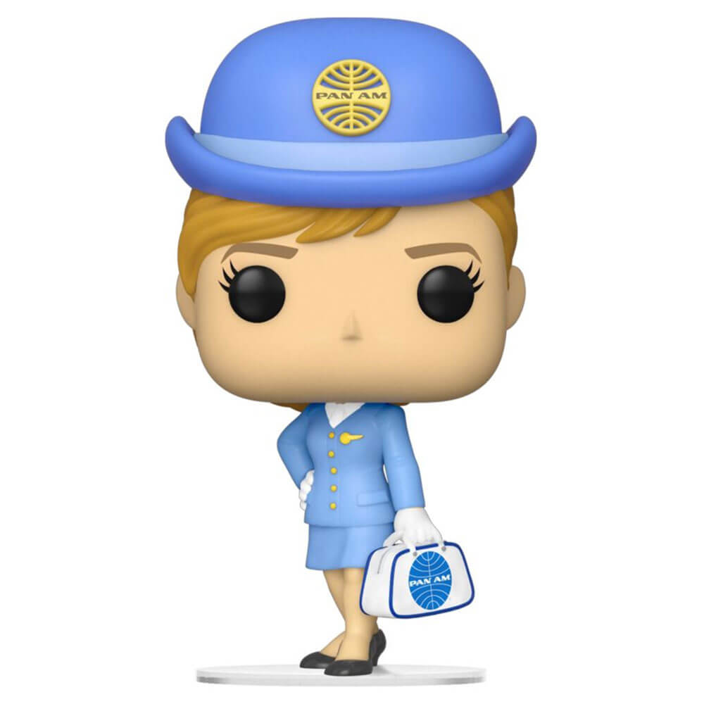 Pan Am Stewardess with White Bag Pop! Vinyl