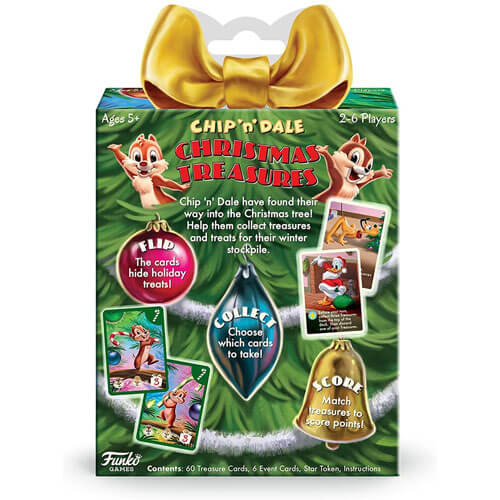 Disney Chip 'n' Dale Christmas Card Game