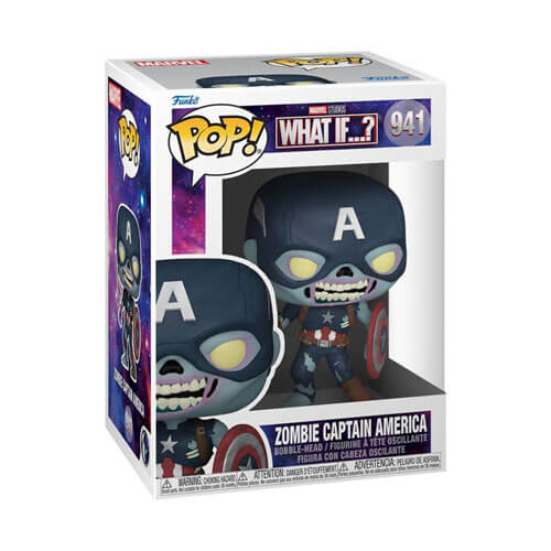 What If Zombie Captain America Pop! Vinyl