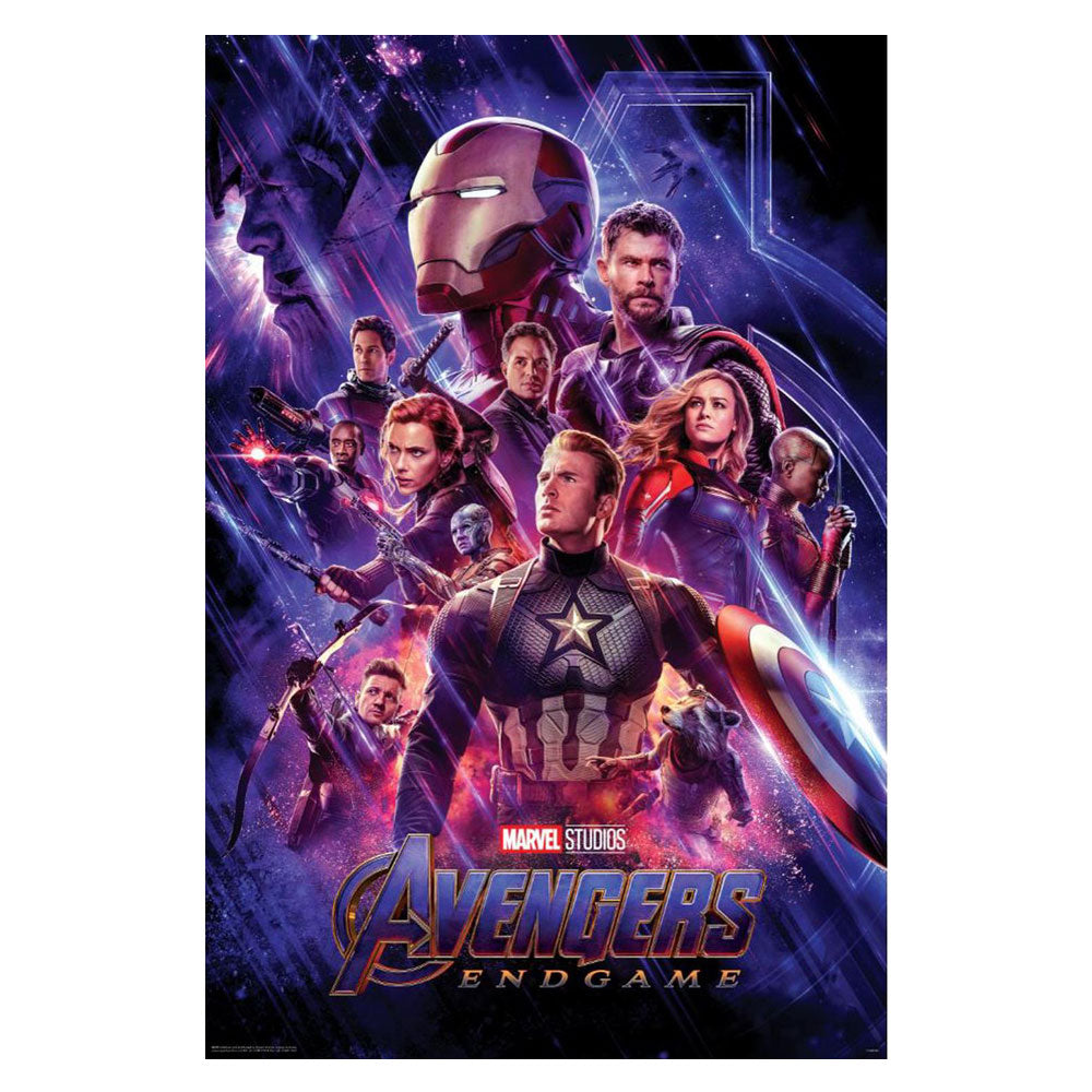 Affiche de fin de partie Avengers