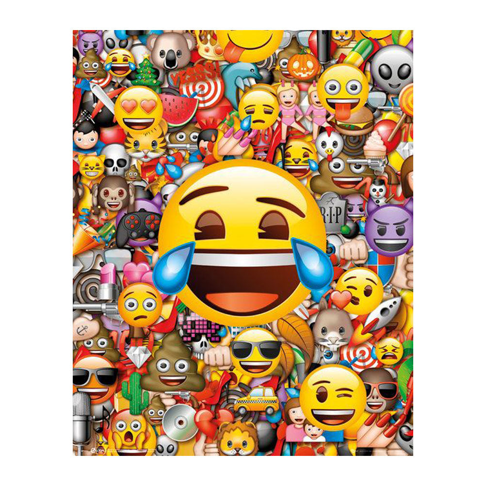 póster de emoji