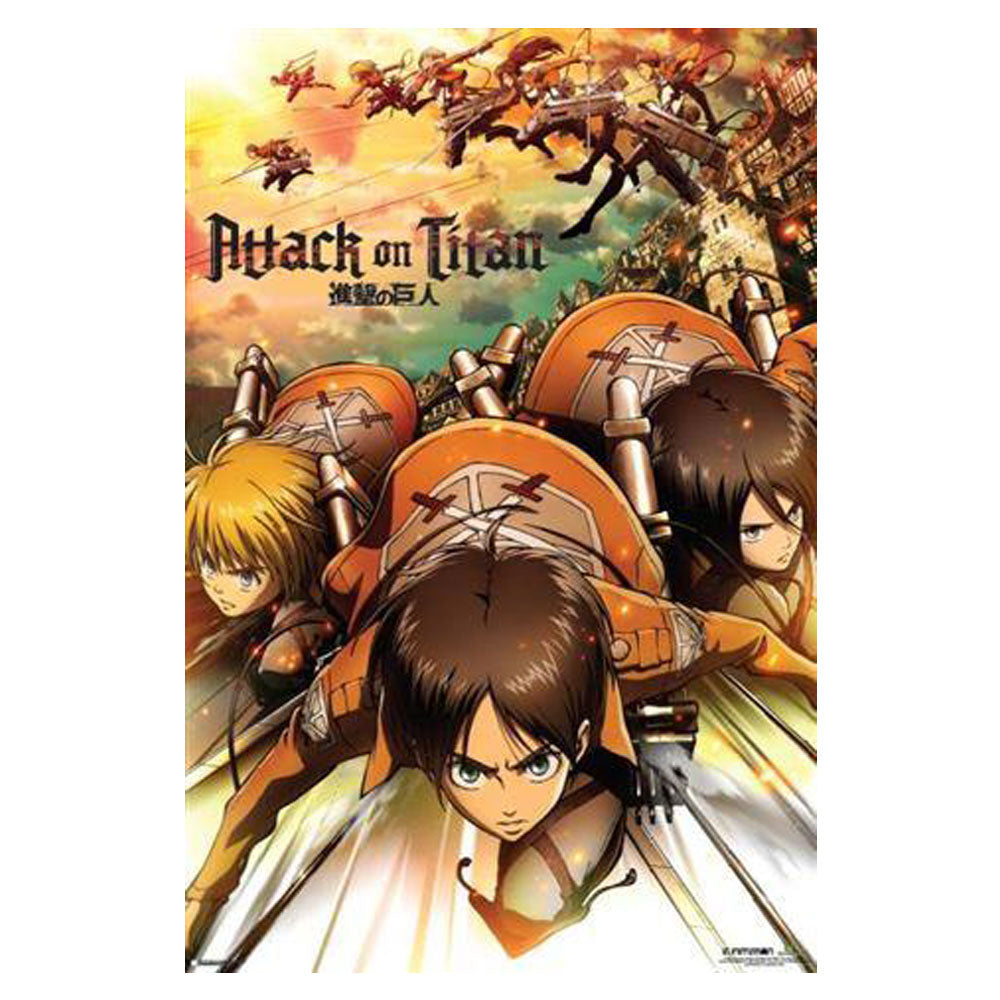 Attack On Titan Attack Poster