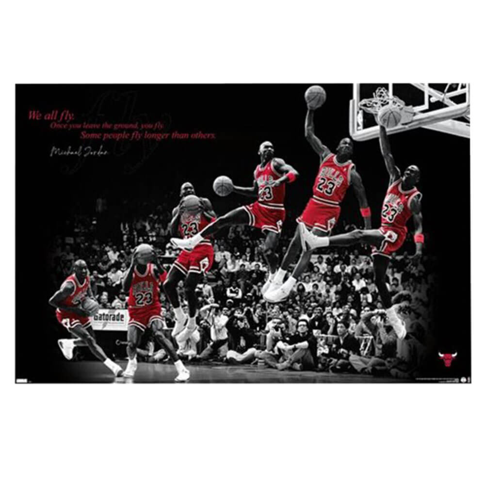 Impact Michael Jordan Affiche (61x91,5 cm)